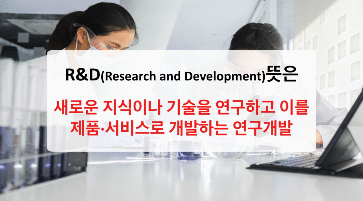 R&D 뜻과 모든 것: 연구개발의 핵심을 알기 쉽게 정리